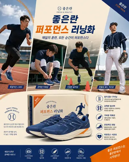 좋은란 퍼포먼스 러닝화