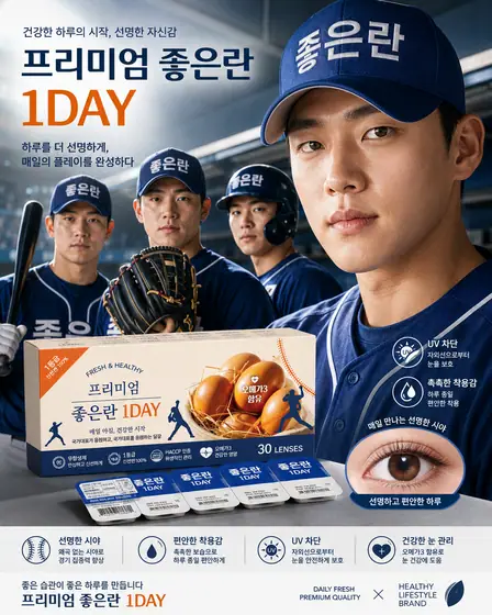 좋은란 1DAY 콘택트렌즈