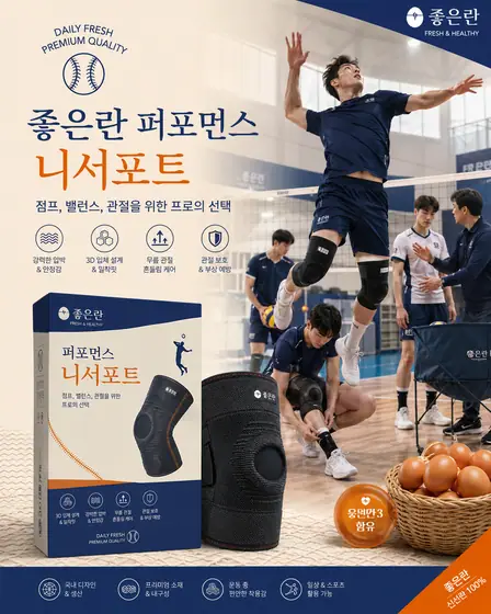 좋은란 퍼포먼스 니서포트 — 배구